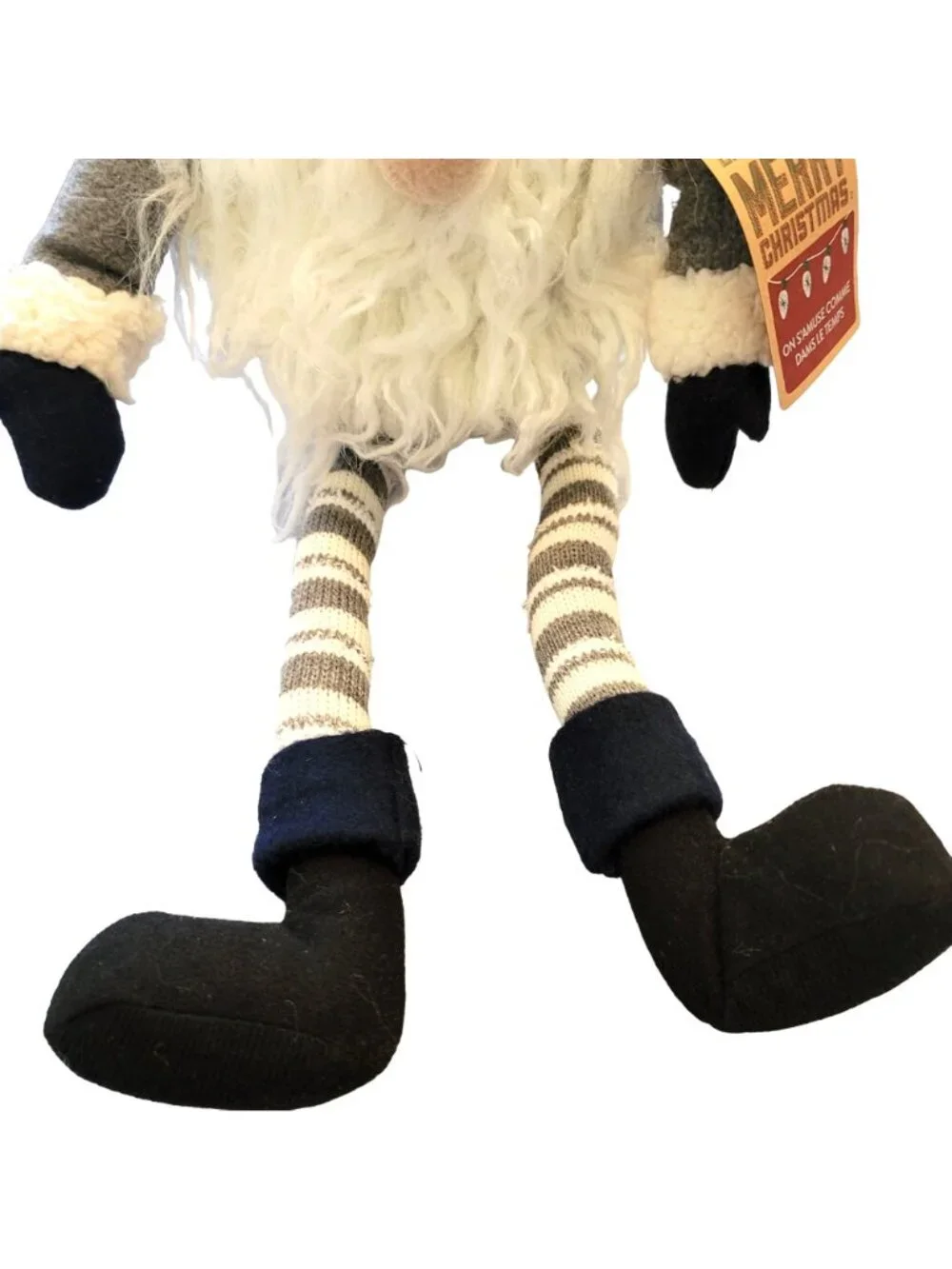 Christmas Gnome Decoration Extra! Extra! Shelf sitting Soft Plush vl1005
